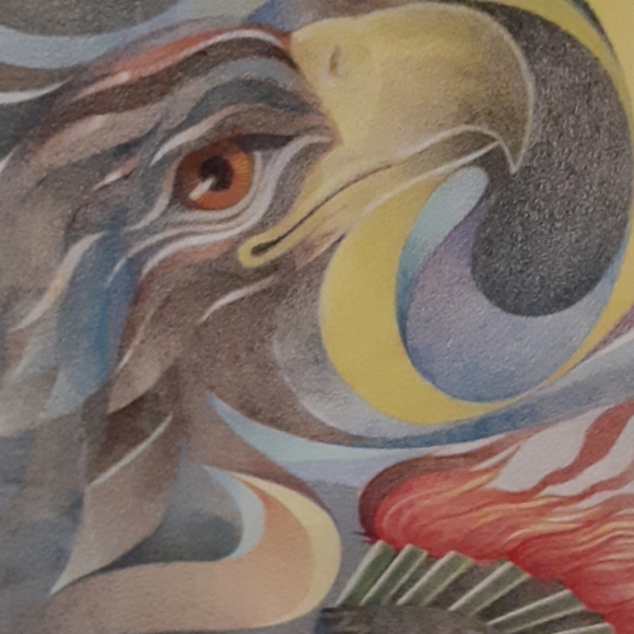 COPY - - Large Print by Bennett Brien famous Artist - Picture 7 of 8